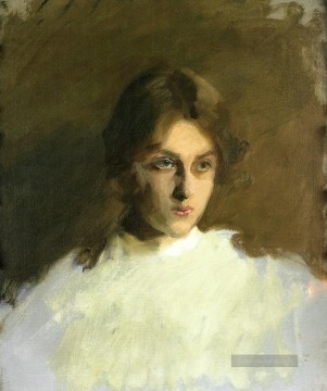 Porträt von Edith Französisch John Singer Sargent Ölgemälde